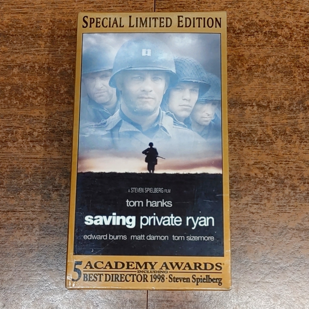 New unopened VHS saving private ryan